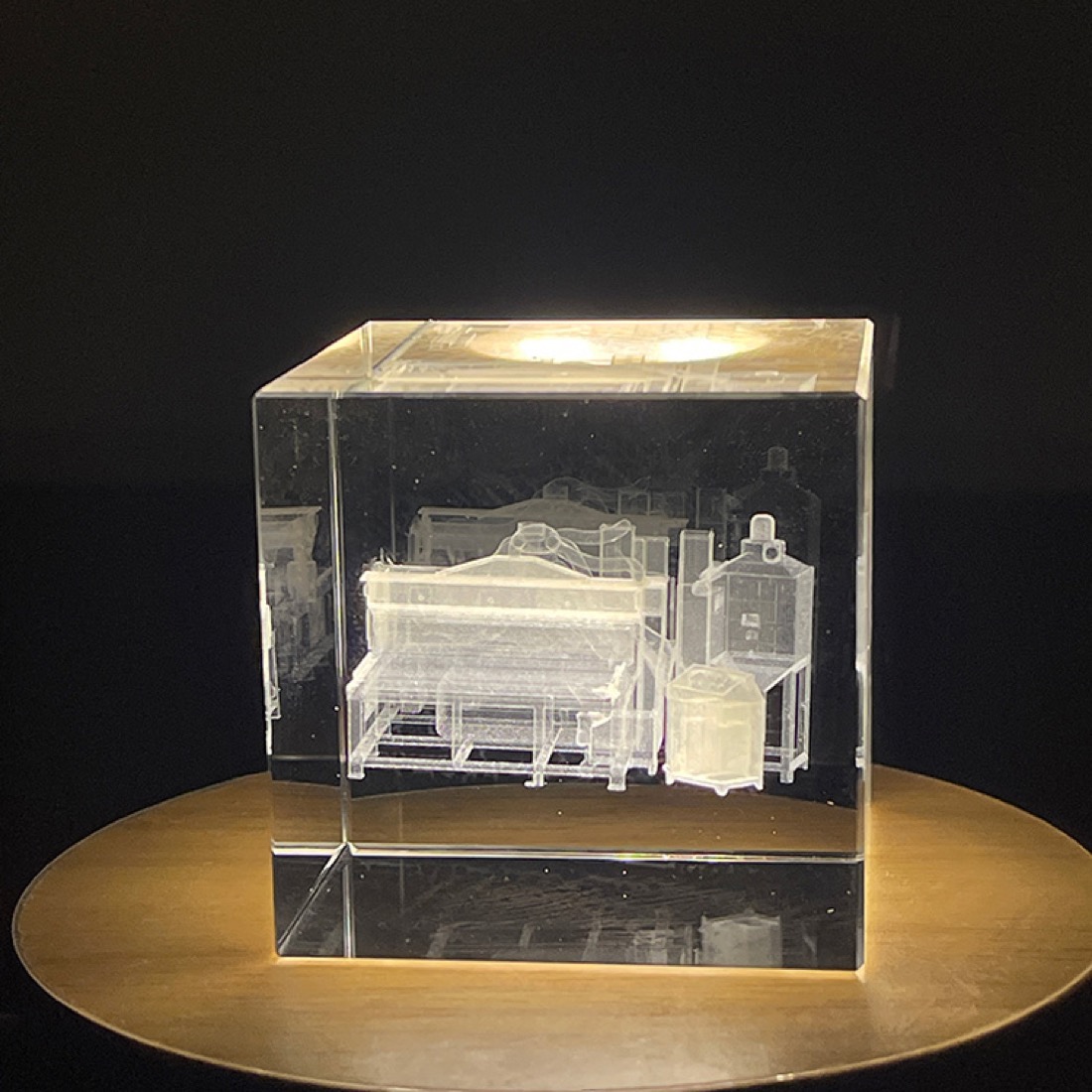 Part produced on a Gudetech laser